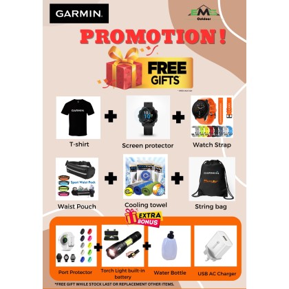 [ NEW ] Garmin Fenix 8 (51mm)- Sapphire Glass with AMOLED DISPLAY Premium Multisport GPS smartwatch + FREE GIFTS!