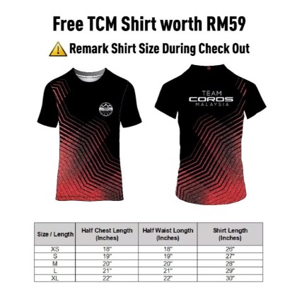 COROS Team Malaysia T-Shirt (RED)