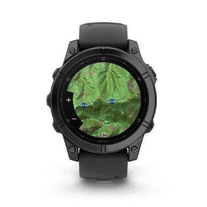 Garmin fēnix E – 47 mm, AMOLED Multisport GPS smartwatch Slate Gray Steel + [FREE GIFTS]
