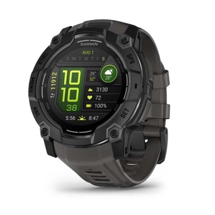 [NEW] Garmin Instinct 3 AMOLED (45mm / 50mm) Rugged outdoor GPS Smartwatches  + FREE Gifts