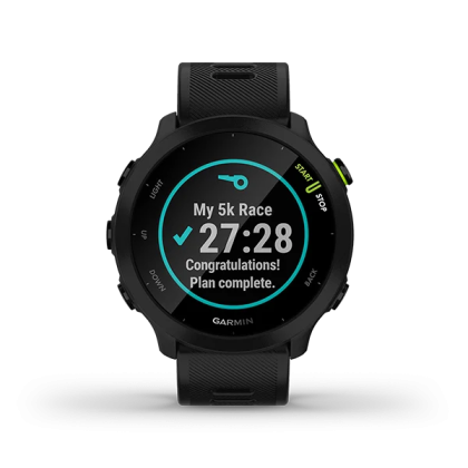 Garmin Forerunner 55 GPS Smartwatch | Built-in GPS + FREE Gifts