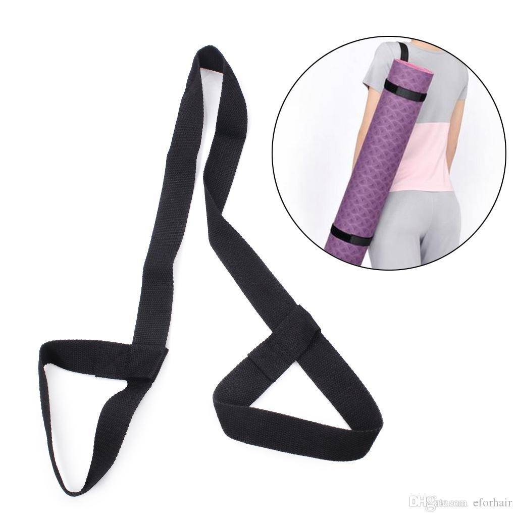 Adjustable Portable Yoga Mat Sling Carrier Shoulder Strap Carry Belt