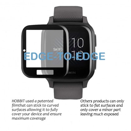 Garmin Venu SQ / Venu SQ Music 3D FULL Coverage Screen Protector Film
