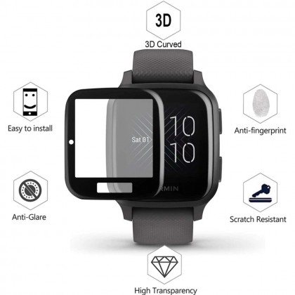 Garmin Venu SQ / Venu SQ Music 3D FULL Coverage Screen Protector Film