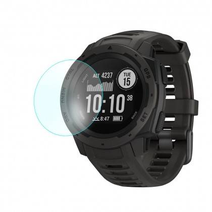 Garmin Instinct Tempered Glass Screen Protector (Anti Scratch,Fit Size)