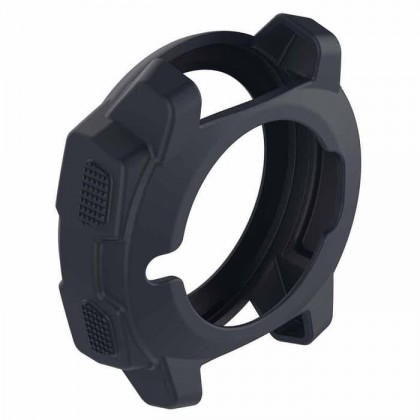 Silicon Soft Cover Bezel Case Protector Garmin INSTINCT (*Black / Red / Dark Navy BLue ) new